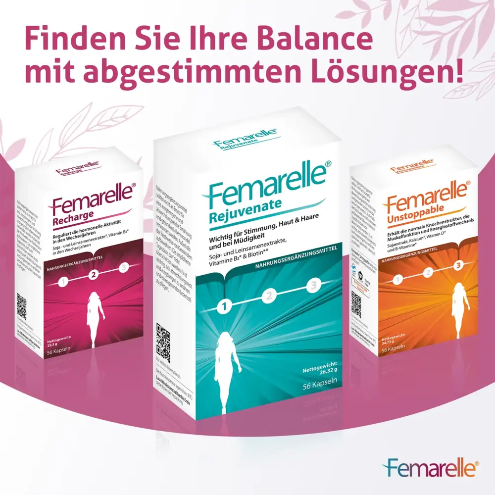 Natürliche Balance in den Wechseljahren - Femarelle